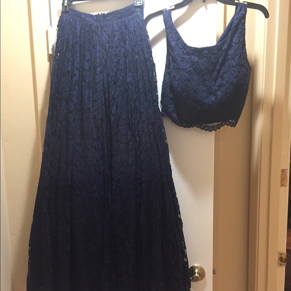 PROM DRESS - Two Piece Formal Set